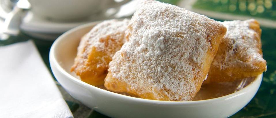 Hot Beignets with Powdered Sugar